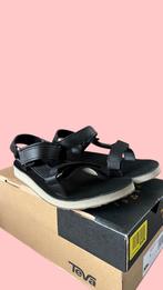 Leren sandalen maat 37 zwart nieuw!, Ophalen of Verzenden, Zo goed als nieuw, Zwart