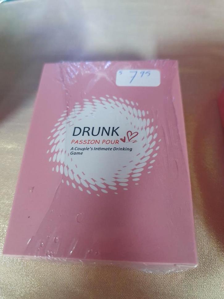 Drunk Passion Pour - Intiem Drankspel voor Koppels, Hobby en Vrije tijd, Gezelschapsspellen | Kaartspellen, Nieuw, Een of twee spelers