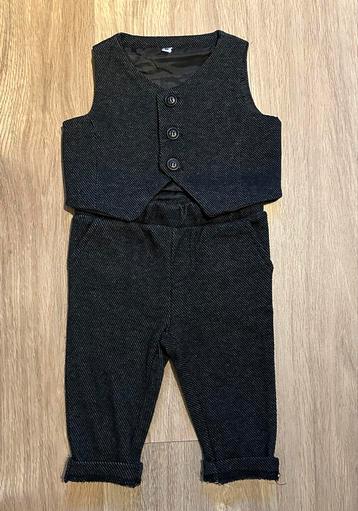 Zeeman - Baby Jongens Kledingset Grijs/Zwart  |Maat 68 beschikbaar voor biedingen