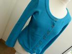 Helder blauw vestje Aqua vest maat L 42 Who's that girl, Who's that girl, Blauw, Maat 42/44 (L), Ophalen of Verzenden