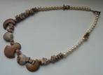 handwerk prachtige ketting, Beige, Nieuw, Ophalen of Verzenden, Steen of Mineraal