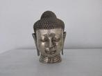 Klein buddha hoofd brons verzilverd boeddha, Verburgt Vintage, Nieuw, Ophalen of Verzenden, https://verburgtvintage.nl/#contact