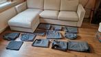 Gunnard grijs antraciet bekleding Ikea Vimle, Ophalen, Driepersoons, Zo goed als nieuw, Minder dan 150 cm