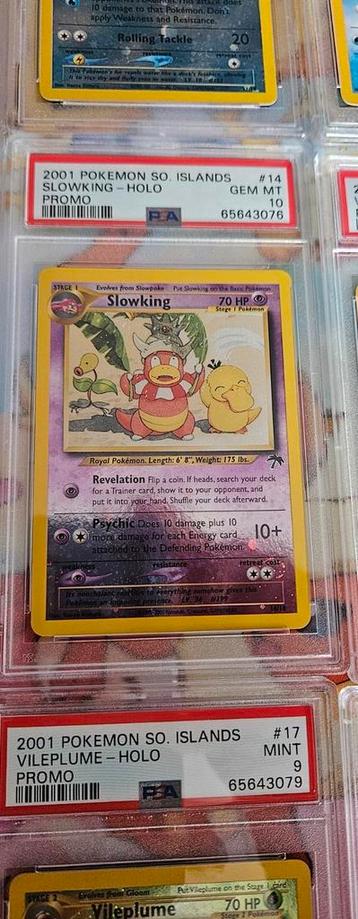 Pokémon southern islands! slowking holo psa 10!!! beschikbaar voor biedingen
