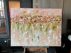 Alex L- Bloemen- Handgeschilderd- Uniek- XXL, Ophalen of Verzenden