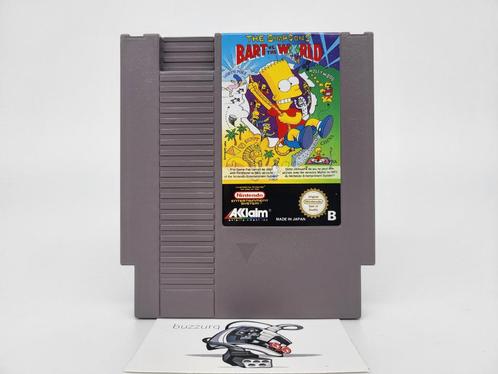 Simpsons: Bart vs the World Nintendo NES, Spelcomputers en Games, Games | Nintendo NES, Gebruikt, 1 speler, Ophalen of Verzenden