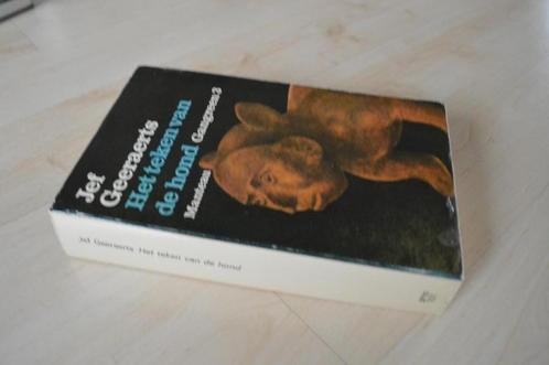 Jef Geeraerts  "Het teken van de hond (Gangreen 3)" gesig., Boeken, Literatuur, Gelezen, Nederland, Ophalen of Verzenden