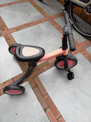 Billy 3in1 Driewieler/Loopfiets - Roze beschikbaar voor biedingen