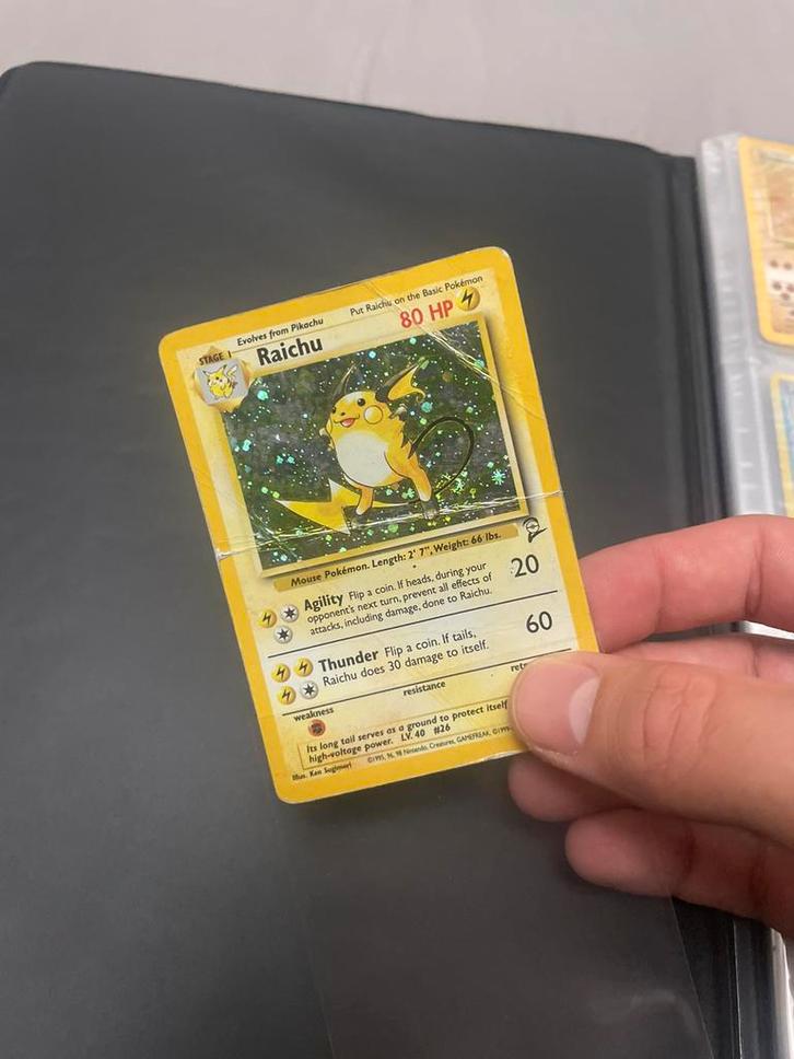 Raichu 14/102, Hobby en Vrije tijd, Verzamelkaartspellen | Pokémon, Zo goed als nieuw, Ophalen of Verzenden