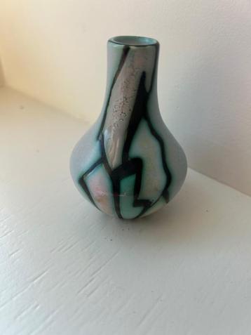 Flora Gouda plateel artistique miniatuur / bibelotje vaasje  beschikbaar voor biedingen