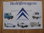 Citroen Bedrijfswagens folder 1984, Boeken, Ophalen of Verzenden, Zo goed als nieuw, Citroën