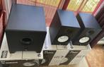 Yamaha HS8 + HS 8S studiomonitor set, Zo goed als nieuw, Complete surroundset, Minder dan 60 watt, Ophalen