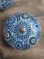 Mozaïek Lampen Set van 3, Huis en Inrichting, Ophalen of Verzenden, Gebruikt, Glas, Mozaïek