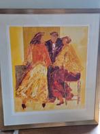 Wil Willemsen - Zeefdruk 'A Charming Party', Antiek en Kunst, Ophalen