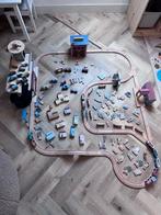 Little Dutch Houten Treinbaan XL + Garage + Meer!, Kinderen en Baby's, Ophalen of Verzenden, Gebruikt