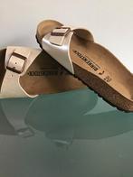GRATIS VERZENDEN | BIRKENSTOCK Nieuwe parelmoer slippers 39, Kleding | Dames, Schoenen, Slippers, Verzenden, Beige, Nieuw