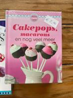 Cake pops en macarons, nieuw boekje, Ophalen of Verzenden, Nieuw, Cupcakes, Boek of Tijdschrift