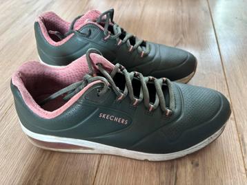 Skechers Sneakers Maat 41 Groen/Roze beschikbaar voor biedingen