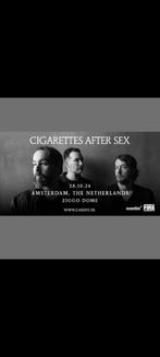 Cigarettes after sex 2 concert kaartjes, Tickets en Kaartjes, Oktober, Twee personen