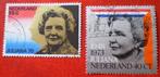 Nederland - 2x Koningin Juliana - 25 Jaar / 70 jaar, Postzegels en Munten, Verzenden, Gestempeld, Koningshuis