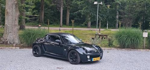 Smart Roadster 0.7 45KW 2007 Zwart, Auto's, Smart, Particulier, Roadster, Benzine, B, Cabriolet, Handgeschakeld, Origineel Nederlands