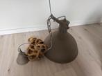 Stoere Hanglamp, Huis en Inrichting, Lampen | Hanglampen, Ophalen, Zo goed als nieuw, Metaal, Minder dan 50 cm