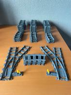 LEGO City 60205 Treinrails (3x) + wissels 60238, Ophalen of Verzenden, Zo goed als nieuw, Complete set, Lego