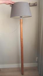 Houten Staande Lamp zonder Voet, Ophalen, Gebruikt, Rustiek, Stof