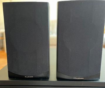 Set Wharfedale Evolution 2-10 speakers, zwart, nette staat. beschikbaar voor biedingen