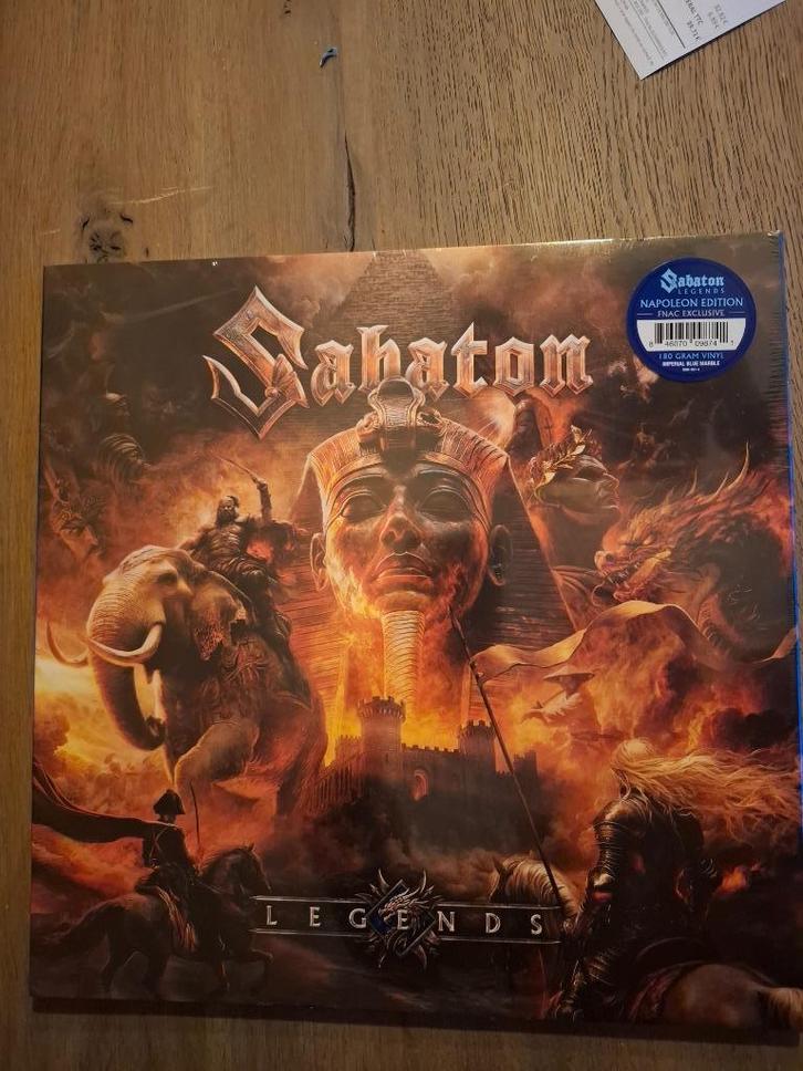 Sabaton - Legends LP Napoleon Edition, Cd's en Dvd's, Vinyl | Hardrock en Metal, Nieuw in verpakking, Ophalen of Verzenden