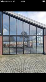 2 kunstof kozijnen zwart, Ophalen, Kunststof, Gebruikt, 225 cm of meer