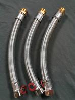 Flexibele slang 1 1/4" 3 stuks, Doe-het-zelf en Verbouw, Sanitair, Ophalen of Verzenden, Nieuw, Rvs, Overige typen