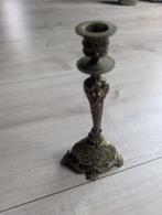 Antieke Bronzen Kandelaar, Ophalen of Verzenden, Koper of Brons