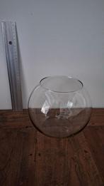 Glazen bol vaas. Decoratie, vissenkom, plantjeskom, Ophalen, Overige kleuren, Minder dan 50 cm, Glas