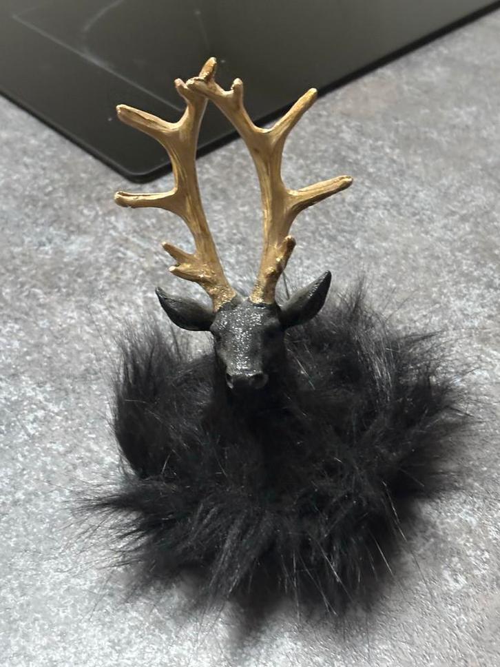 Decoratief Dierenbeeld - Hert, Diversen, Kerst, Zo goed als nieuw, Ophalen of Verzenden