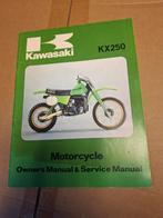 Kawasaki KX250 1979 Eigenaarshandleiding - Origineel, Motoren, Ophalen of Verzenden