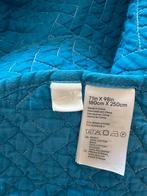 H&M home katoenen sprei - 180 x 250cm, Huis en Inrichting, Blauw, Overige typen, Tweepersoons, Ophalen of Verzenden
