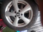 4  lichtmetalen Velgen steek 114,3, Auto diversen, Wieldoppen, Ophalen, Gebruikt