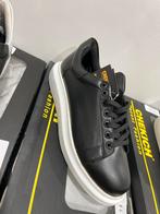 Chemisch leren schoen sneaker zwart wit maat 37, Zwart, Ophalen of Verzenden, Queen zwart, Sneakers of Gympen