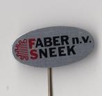 Sneek Faber NV speldje, Verzamelen, Gebruikt, Niet vindbaar, Niet vindbaar, Speldje of Pin