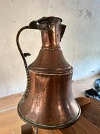 Koperen waterkan antiek, Ophalen of Verzenden, Koper