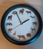 Klok met optioneel dierengeluiden, Ophalen of Verzenden, Zo goed als nieuw