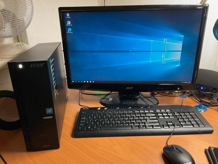 Acer Espire X AXC-704G61 Mini tower Windows 11, Computers en Software, Windows Laptops, Refurbished, 17 inch of meer, SSD, 2 tot 3 Ghz