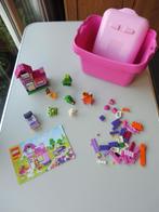 Lego roze stenenset met opbergdoos (4625), Kinderen en Baby's, Speelgoed | Duplo en Lego, Ophalen of Verzenden, Zo goed als nieuw