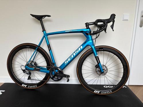 Sensa Giulia G3 Ultegra Disc Ocean Metallic LTD - maat 58, Fietsen en Brommers, Fietsen | Racefietsen, Zo goed als nieuw, Heren