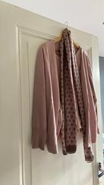 Betty Barclay set van blouse, vest en bijpassende sjaal, Kleding | Dames, Tops, Gedragen, Ophalen of Verzenden, Lange mouw, Roze