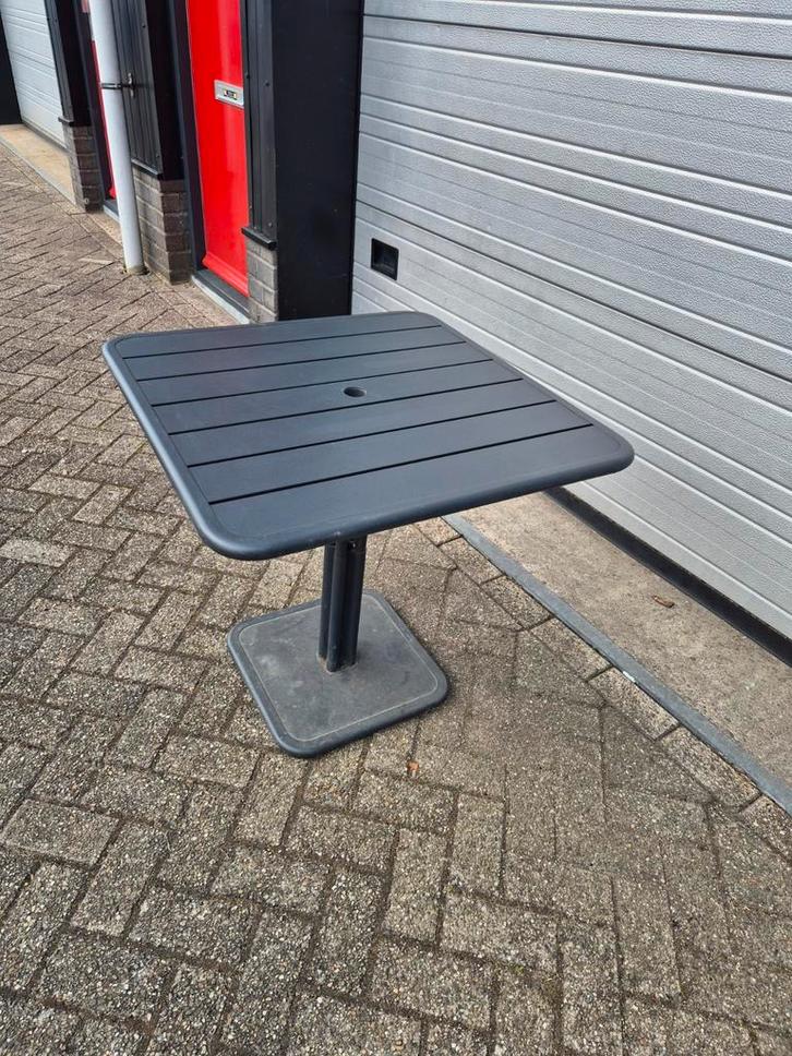 gebruikte Fermob tafels 71x71/80x80 div kleuren/aantallen, Tuin en Terras, Tuintafels, Gebruikt, Rechthoekig, Ophalen