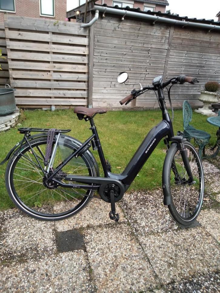 E-bike  Batavus, Fietsen en Brommers, Elektrische fietsen, Zo goed als nieuw, Batavus, 51 tot 55 cm, 50 km per accu of meer, Ophalen
