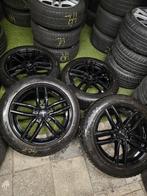 Mooie set 17 inch Dezent velgen 5x112 goede banden, Gebruikt, Banden en Velgen, 17 inch, Personenwagen