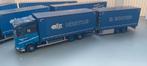 Daf XG  wsi  hartog en bikker combi, Hobby en Vrije tijd, Modelauto's | 1:50, Ophalen of Verzenden, Zo goed als nieuw, Bus of Vrachtwagen